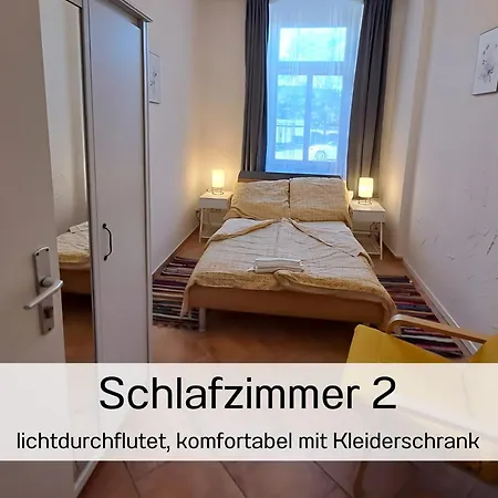 Lejlighed Muehlenstrasse - Zentrumsnah, Parkplatz Inklusive - Ideal Fuer Familien, Paare Und Geschaeftsleute