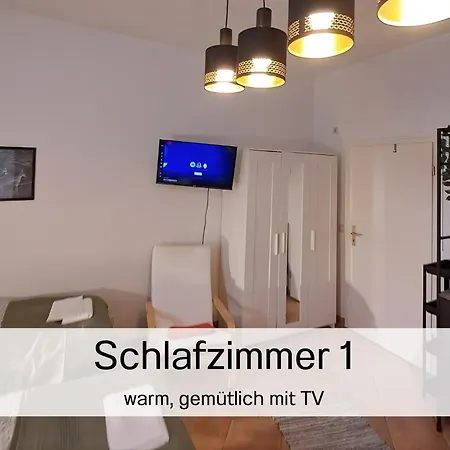 Lejlighed Muehlenstrasse - Zentrumsnah, Parkplatz Inklusive - Ideal Fuer Familien, Paare Und Geschaeftsleute