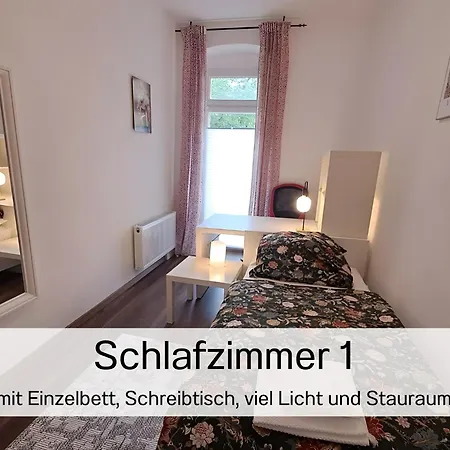 Muehlenstrasse - Zentrumsnah, Parkplatz Inklusive - Ideal Fuer Familien, Paare Und Geschaeftsleute Lejlighed Chemnitz