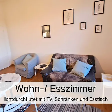 Muehlenstrasse - Zentrumsnah, Parkplatz Inklusive - Ideal Fuer Familien, Paare Und Geschaeftsleute Chemnitz