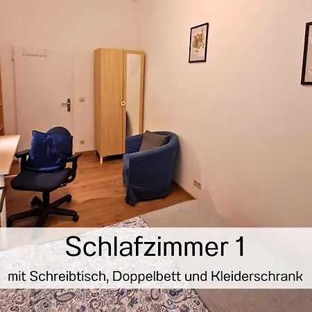 Muehlenstrasse - Zentrumsnah, Parkplatz Inklusive - Ideal Fuer Familien, Paare Und Geschaeftsleute * Chemnitz