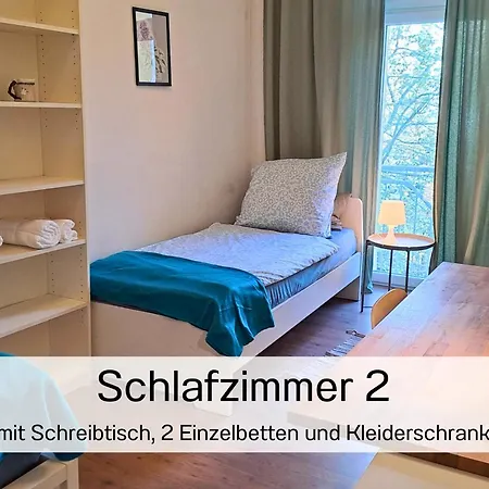 Lejlighed Muehlenstrasse - Zentrumsnah, Parkplatz Inklusive - Ideal Fuer Familien, Paare Und Geschaeftsleute Chemnitz